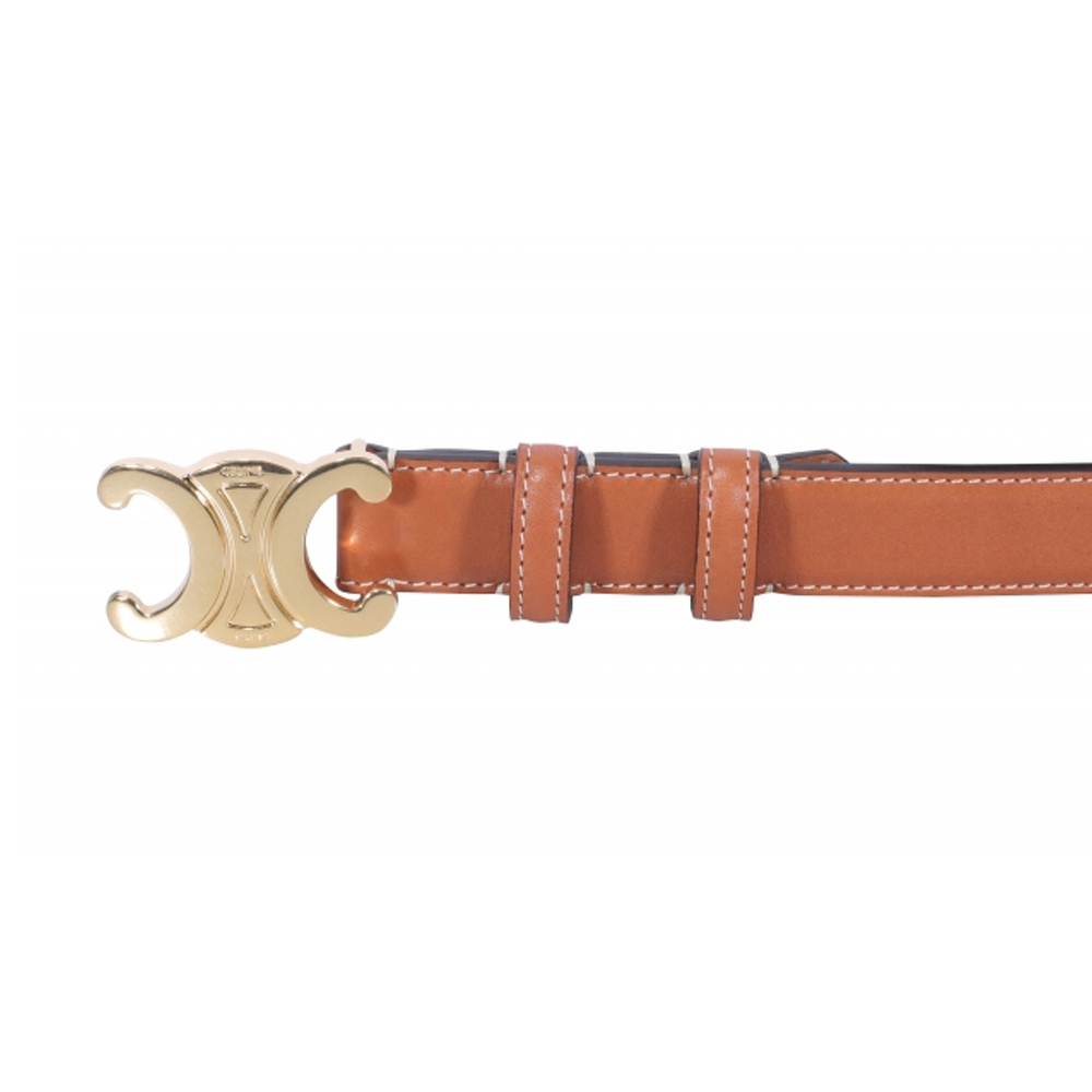 NEW CELINE BELTS 45AK9 3A78 04LU CALFSKIN 80CM