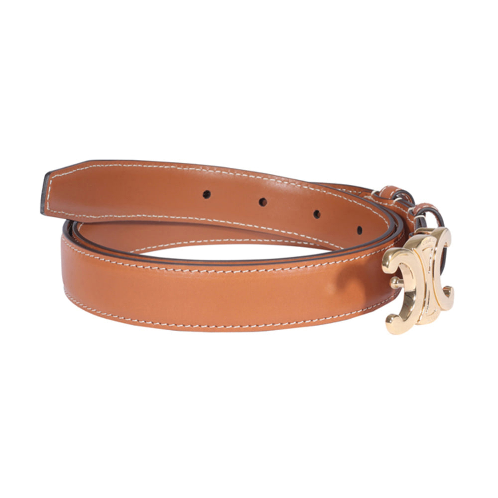 NEW CELINE BELTS 45AK9 3A78 04LU CALFSKIN 80CM
