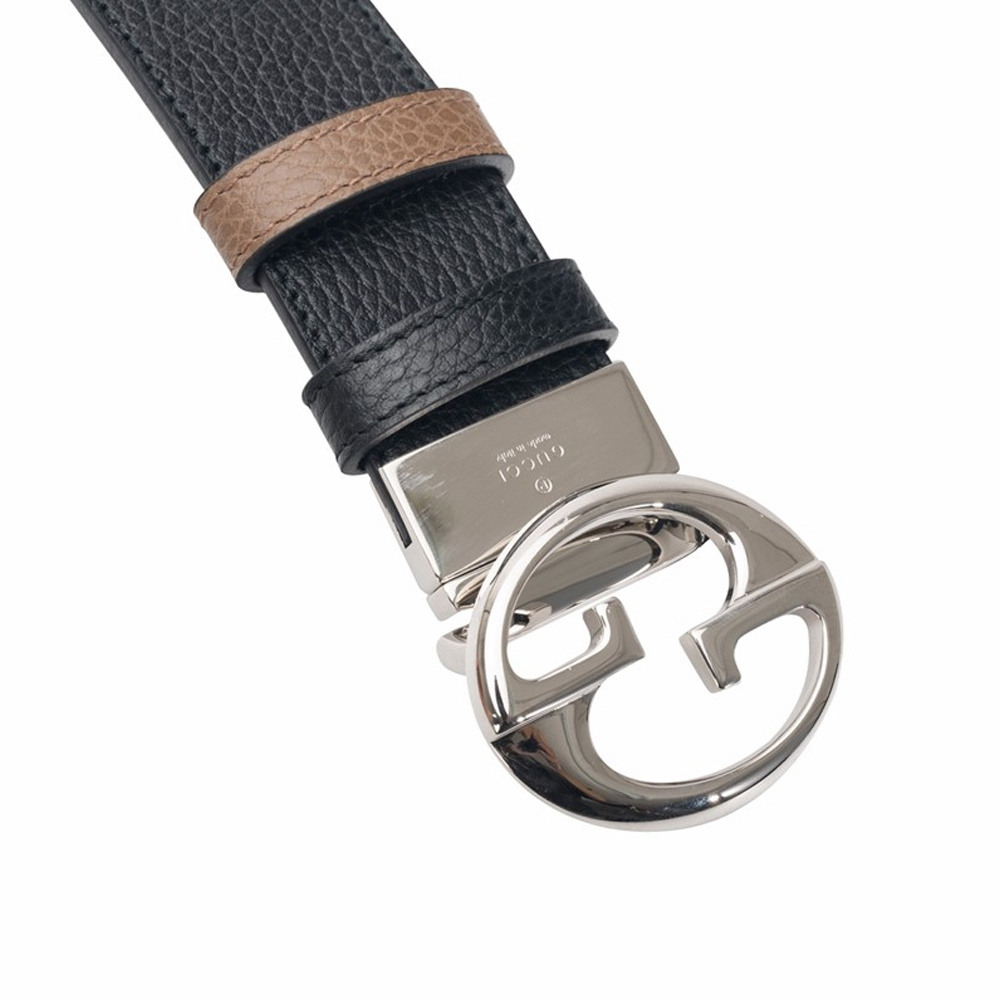 全新GUCCI 古驰皮带449715 CAO2N 1093 皮革100CM