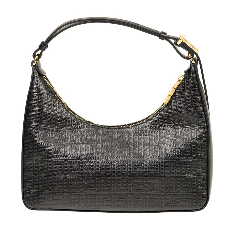 GIVENCHY 牛皮皮革Pandora金扣手挽肩背兩用袋黑色– Brand Off Hong Kong Online Store