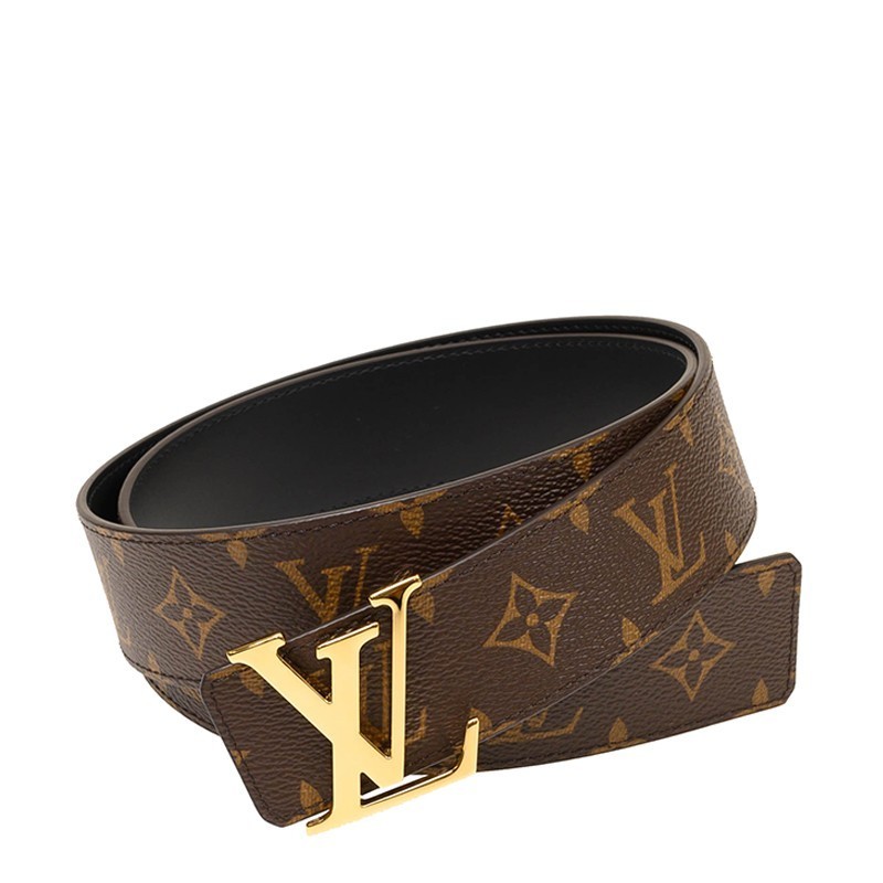 Louis Vuitton Belt 【95CM】 Louis Vuitton Damier Graphite Canvas Buckle Belt 95 CM Louis
