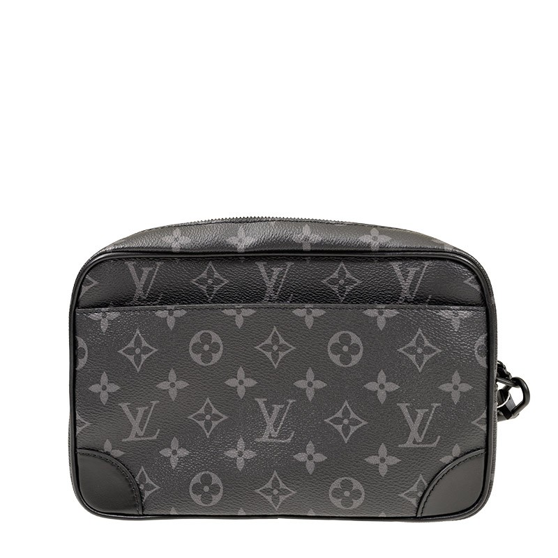 NEW LOUIS VUITTON BAGS POCHETTE KASAI M82076 CLUTCH BAG MONOGRAM