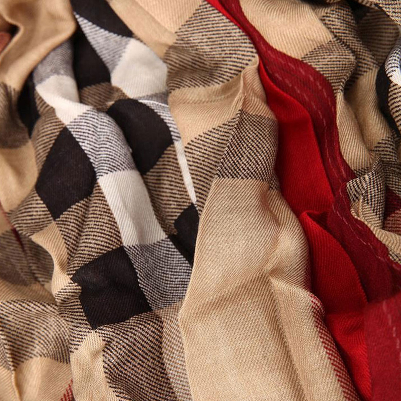 NEW BURBERRY SCARFS 3928239 CASHMERE RED