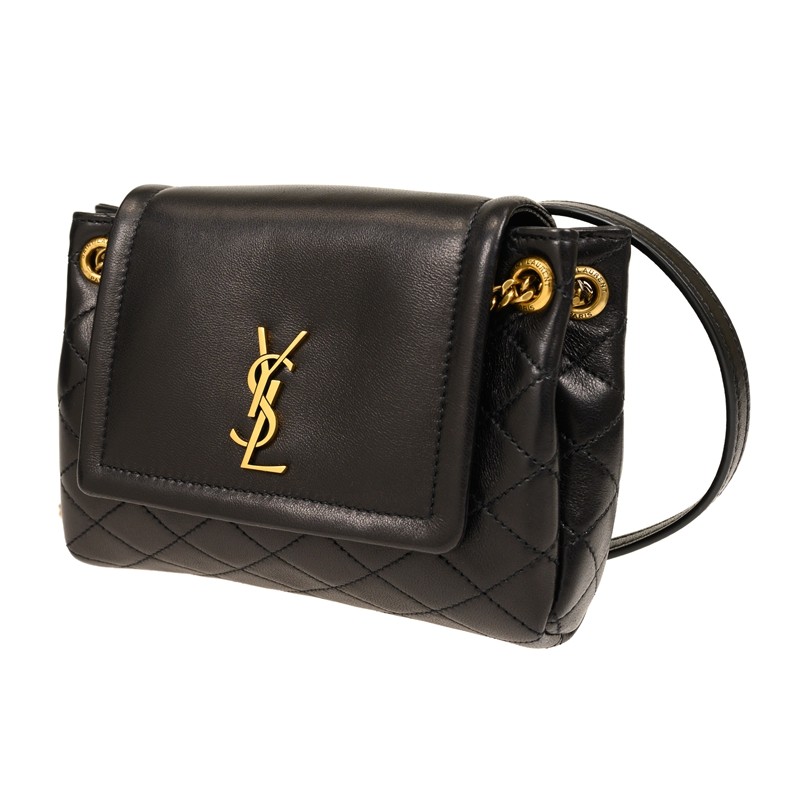 Saint Laurent 6727381EL071000 関税送料込 NEW YSL SAINT LAURENT BAGS NOLITA 672738 1EL07 1000 SHOULDER