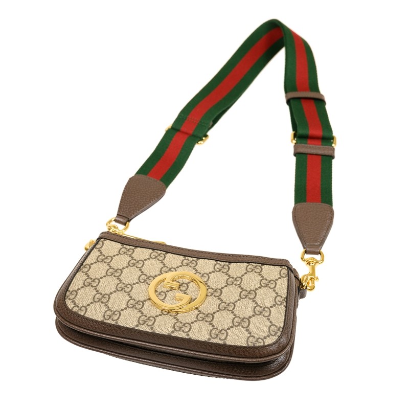 GUCCI|CROSSBAGS (724599 96IWG 8745) NEW GUCCI BAGS GG SUPREME 724599 96IWG 8745 SHOULDER BAG