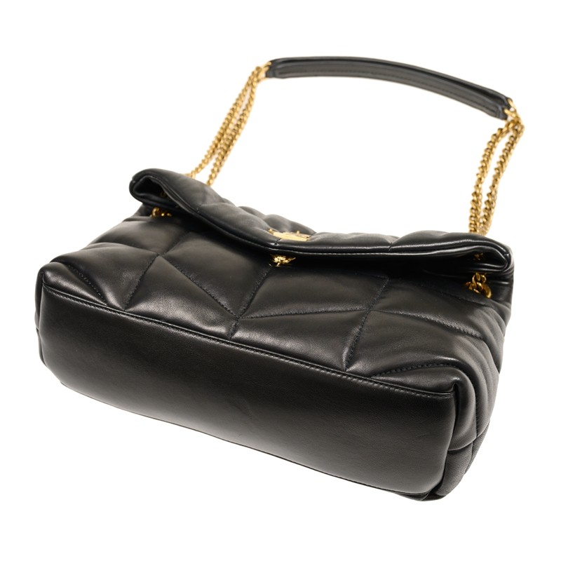 SAINT LAURENT PARIS｜ (577476 1EL07 1000) PUFFER SMALL in Nappa leather | Saint Laurent | YSL NO