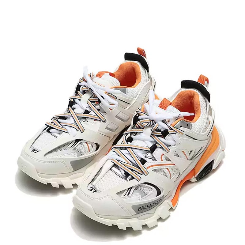 スニーカー BALENCIAGA Women Sneakers 542436 W1GB1 9059 white Buy Balenciaga Wmns Track Trainer 'White Orange' - 542436