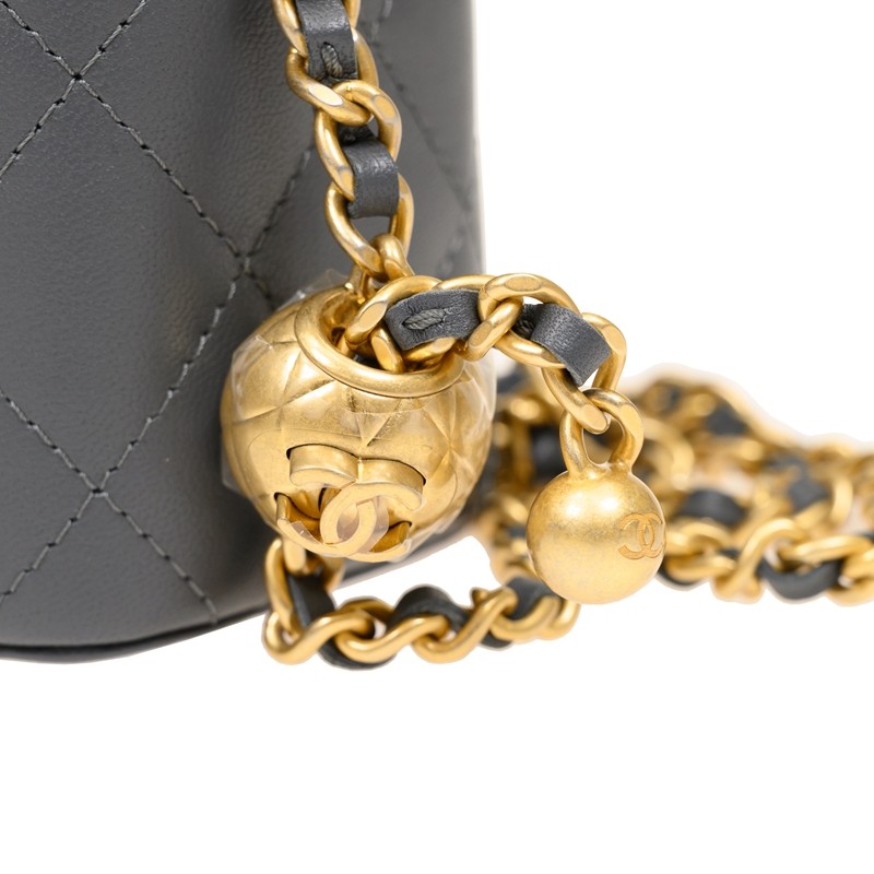 【新品】CHANEL 手袋 全新CHANEL 香奈兒手袋AP1447 金扣單肩包/斜挎包