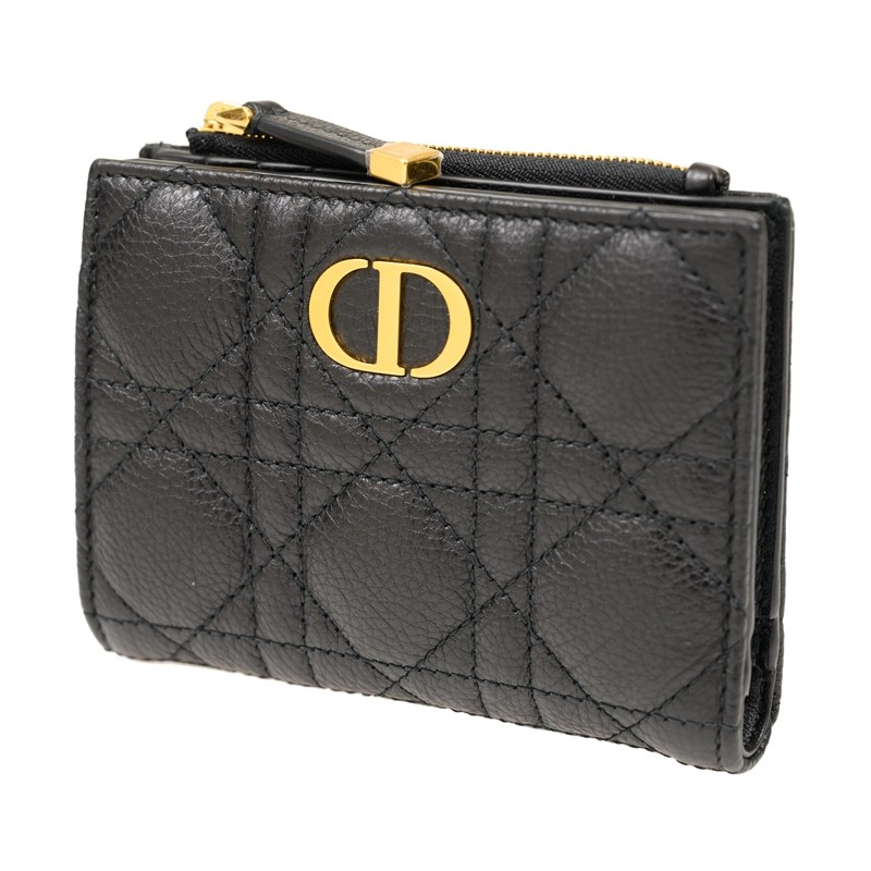 バッグ Dior wallet Long Zipped Wallet Beige and Black Dior Oblique Jacquard | DIOR