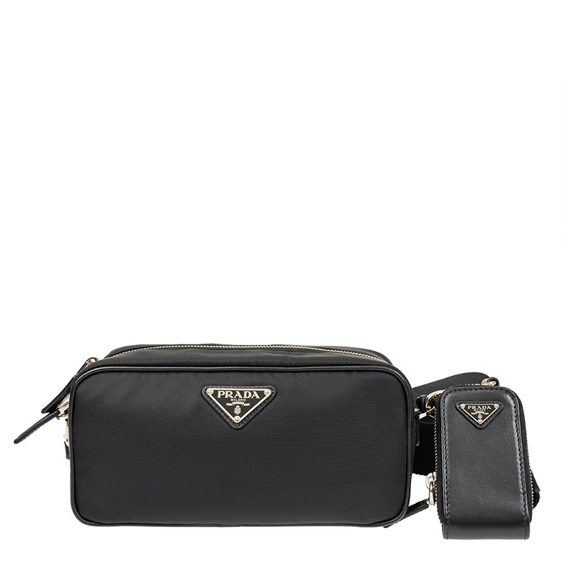 専用PRADA nylon shoulder bag PRADA nylon shoulder bag 1BH978 black | eBay