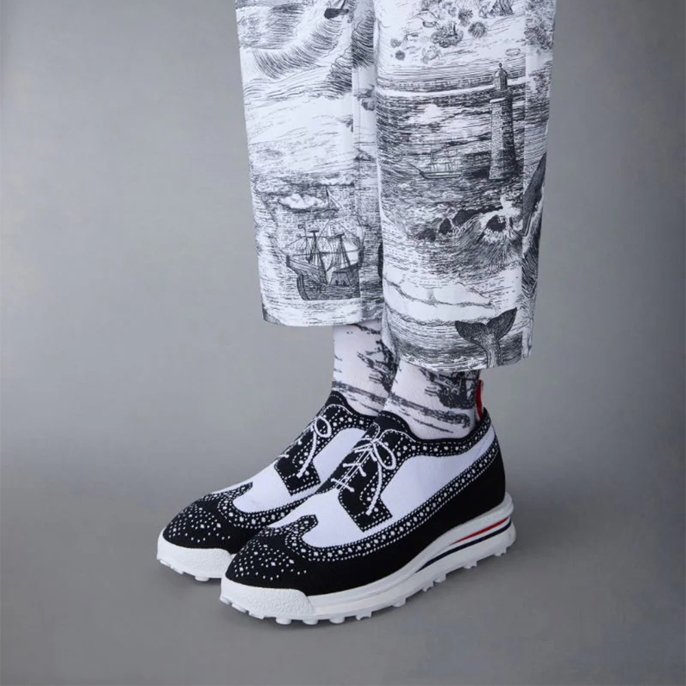 【Thom Browne】期間限定セール中！ スニーカー THOM BROWNE トムブラウン スニーカー ツイード レディース 中古