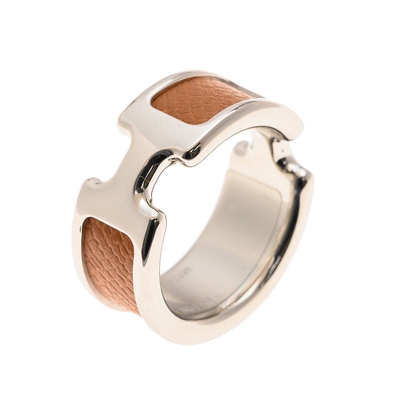 エレガント♡ HERMES Olympe ring ピンクゴールド Authentic Hermes Olympe Ring PM PM Size M- New style! | eBay