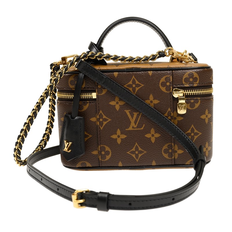 NEW LOUIS VUITTON BAGS VANITY CHAIN POUCH M47125 SHOULDER BAG