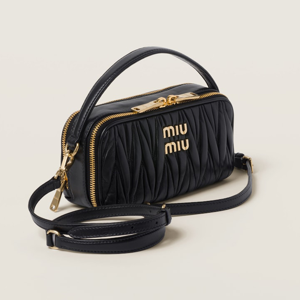 Miu Miu｜ (5BG231 2CRW F0002) IVY shopping bag | Miu Miu | OTTODISANPIETRO