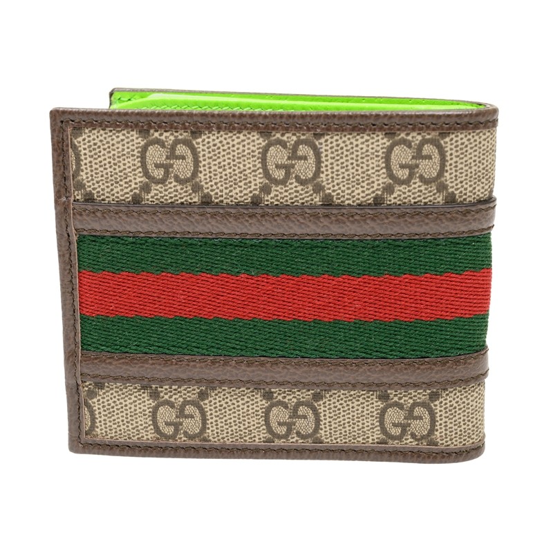 NEW GUCCI WALLETS OPHIDIA 597606 FADI7 9764 SHORT FOLD WALLET