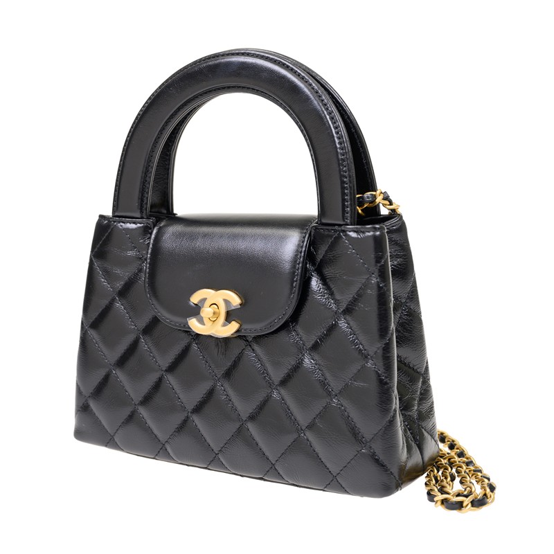 【新品】CHANEL 手袋 全新CHANEL 香奈兒手袋AS4740 金扣單肩包/斜挎包